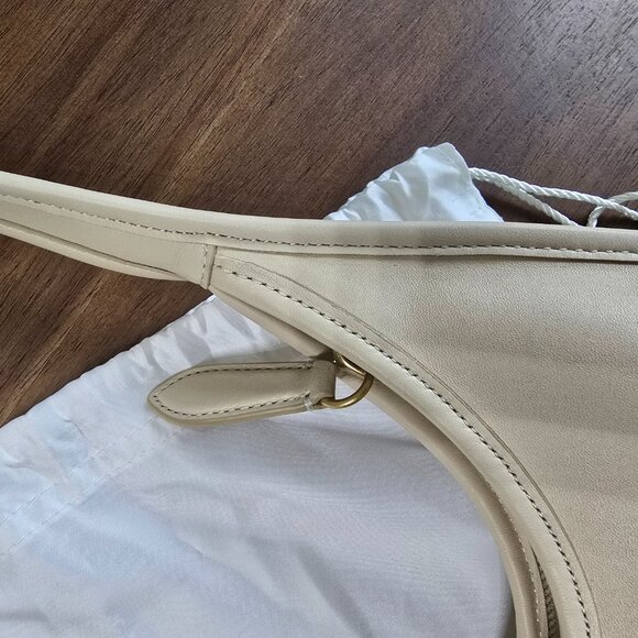 NWT Coach Small Ergo Shoulder Bag in Brass/Ivory - Picture 8 of 11
